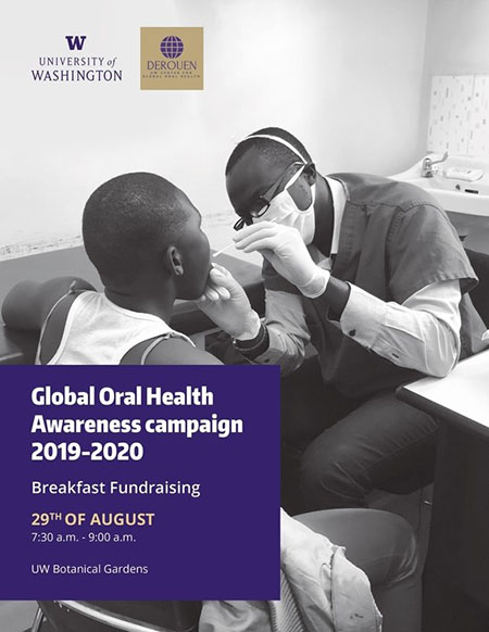 Dentist examining child.  Campaign Breakfast, August 29, 2019 7:30-9:00 a.m.