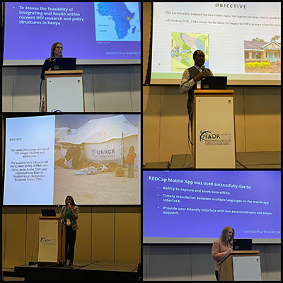 DeRouen Center presentations at the 2023 IADR conference in Bogota, Colombia.