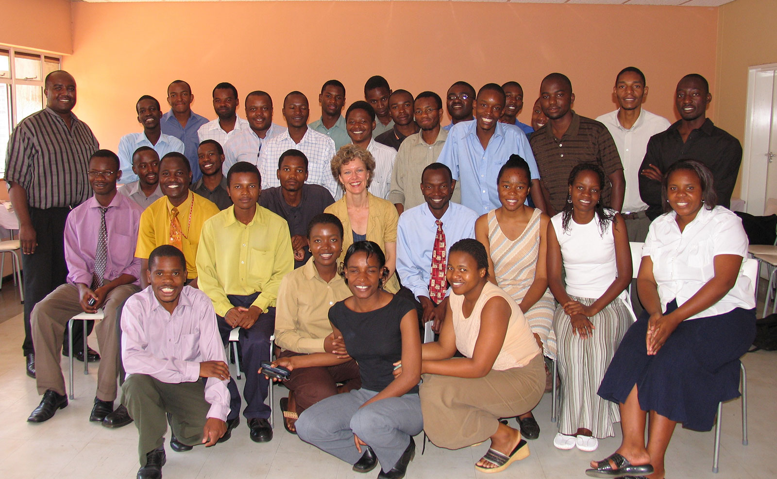 Fourth and fifth years dental students (2006 and 2005 classes) at the University of Zimbabwe in Harare in 2005