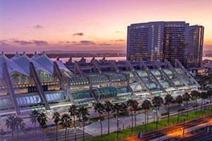 Pink sky in San Diego