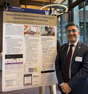 Alireza Vahdati is a 4th year University of Washington School of Dentistry student.
