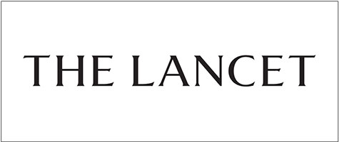 The Lancet logo with outline
