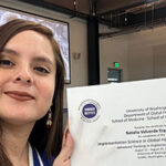 Natalia Valverde took part in the Implementation Science in Global Health Summer Institute in Seattle.